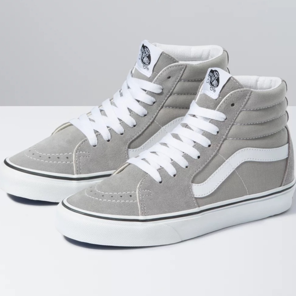 Vans Gray Hi Tops
